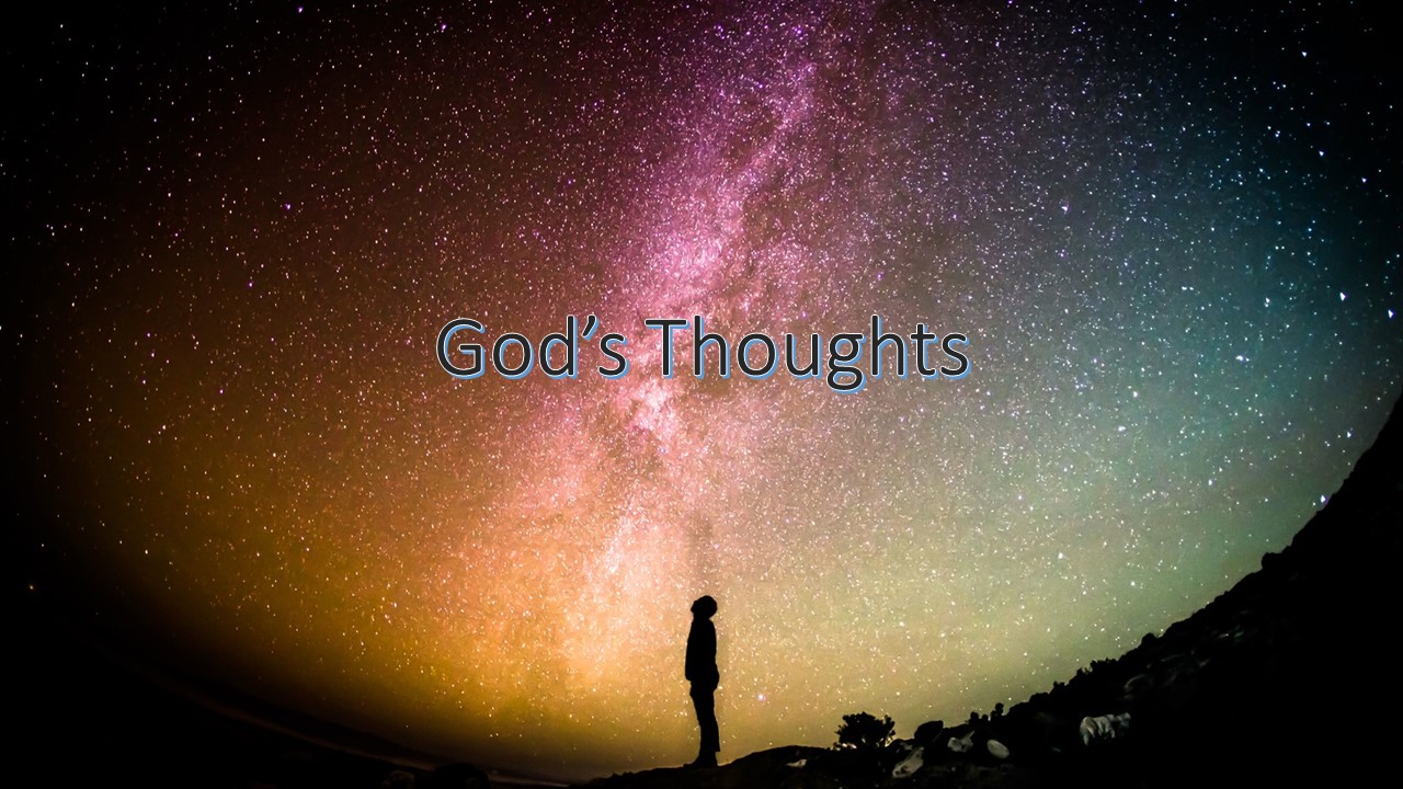 God’s Thoughts