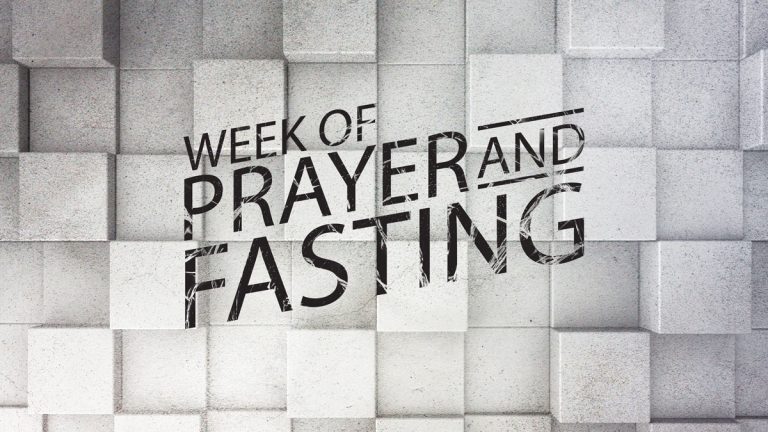Prayer and Fasting for 2024