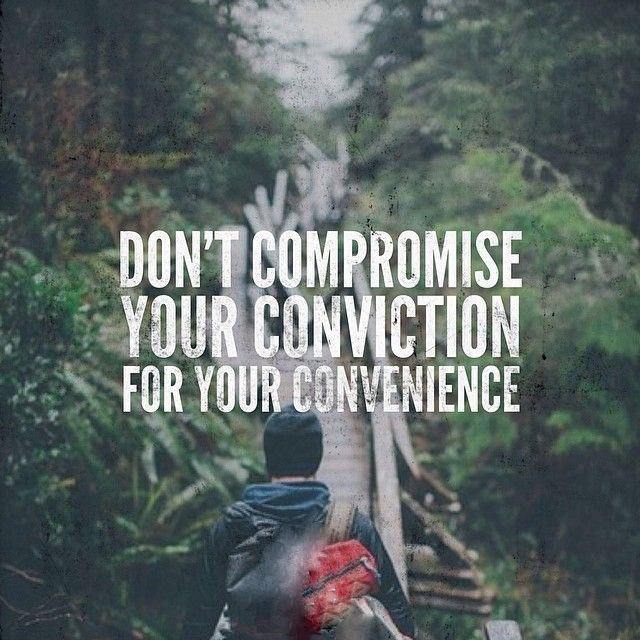 Convenience or Conviction