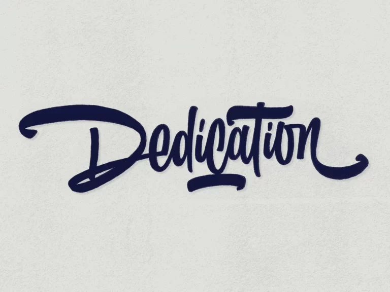 Dedication Service